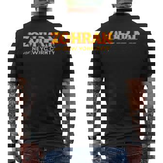 Zohran For New York City Zohran For Mayor Of New York Men's T-shirt Back Print | Mazezy