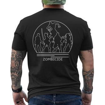 Zombicide Jeu Deociété -Êtements Pour Jeux De Table T-shirt imprimé au dos - Cadeauxyz