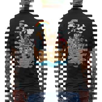 Zoo Animal Noah's Ark Religion Zoo Keeper Wildlife Trip Zoo Men's T-shirt Back Print - Thegiftio