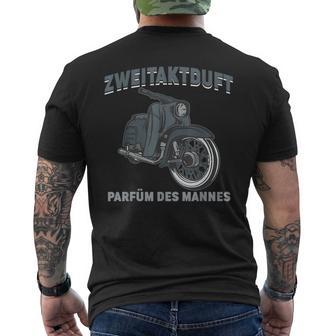 Zweitaktduftchwalbe Kr51imson Mofa Moped T-Shirt mit Rückendruck - Geschenkecke
