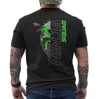 Zx6r Ninja 300 H2 650400 Squad Men's T-shirt Back Print - Thegiftio UK