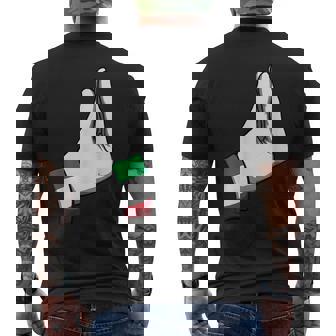 ¿Hablas Italiano Gesto De La Mano Italia Italia Italia Camiseta Hombre Estampado Espalda - Regaloses