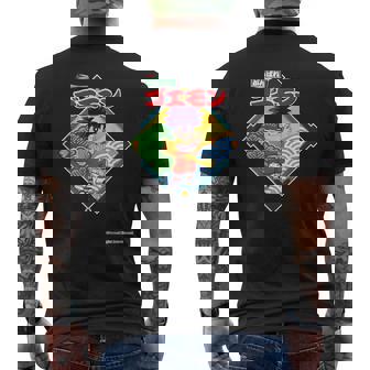 「がんばれゴエモン」ゴエモン其ノ壱 メンズTシャツ バックプリント - Kawaiitshirt