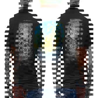 【公式】『オクトパストラベラー0』キービジュアルイラスト メンズTシャツ バックプリント - Kawaiitshirt