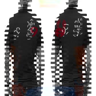 うさぎ星人 ユウサミイ背番号９ メンズTシャツ バックプリント - Kawaiitshirt