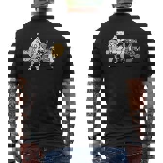 かいけつゾロリ「べえ」 長袖tシャツ メンズTシャツ バックプリント - Kawaiitshirt