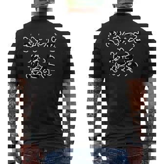 きなっせ 熊本（方言）【47都道府県・市区町村】ジモt ティ 地元愛 旅行 観光 お土産 ご当地 面白い 言葉 メンズTシャツ バックプリント - Kawaiitshirt