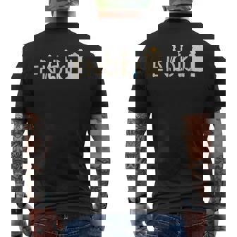 くりこ ギブミー睡眠 『Enoki』 きのこ シュール 男女兼用 グッズ メンズTシャツ バックプリント - Kawaiitshirt