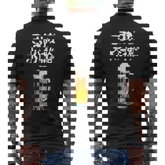 こまめな水分補給 ネタ 酒好き お酒好き ビール好き ハイボール好き ジョーク 酒カス 酒呑み おもしろ メンズTシャツ バックプリント - Kawaiitshirt