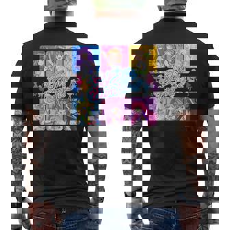 アイカツ！×プリパラ（そらみルミナス） メンズTシャツ バックプリント - Kawaiitshirt