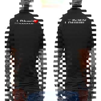 アイ・ハート・ラフマニノフ メンズTシャツ バックプリント - Kawaiitshirt