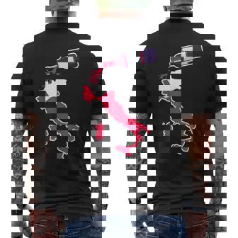 イタリアワインシャツ 地図 イタリアバケーション メンズTシャツ バックプリント - Kawaiitshirt