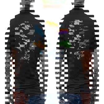 ウミウシ ウミウシ オーシャン スキューバ ダイバー シュノーケリング 水族館 メンズTシャツ バックプリント - Kawaiitshirt