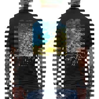 カプリ島 カプリお土産 カプリ島 メンズTシャツ バックプリント - Kawaiitshirt