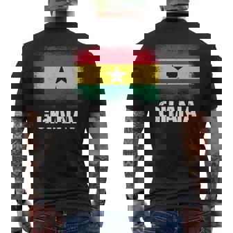 ガーナの旗 ガーナ 長袖tシャツ メンズTシャツ バックプリント - Kawaiitshirt