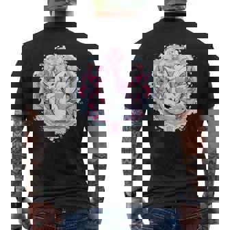 キツネ かわいい コスチューム 九尾狐 ドラゴンズ メンズTシャツ バックプリント - Kawaiitshirt