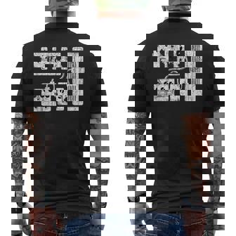 ギタープレーヤー ペダルボード ギタリストギフト メンズTシャツ バックプリント - Kawaiitshirt