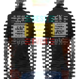 クリエイティブディレクター メンズTシャツ バックプリント - Kawaiitshirt