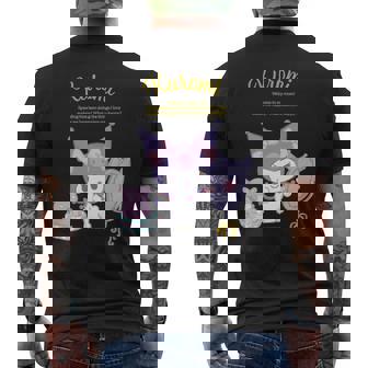 クロミ ハピネスマイルーム 長袖tシャツ メンズTシャツ バックプリント - Kawaiitshirt