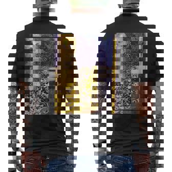 グスタフ・クリムト パラス・アテネ 2 アーティスト向け メンズTシャツ バックプリント - Kawaiitshirt