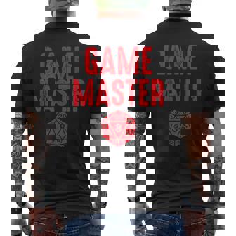ゲームマスター メンズTシャツ バックプリント - Kawaiitshirt