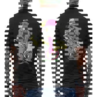 コアラ パンダ スモーキング ボング かわいい 面白い 漫画 メンズTシャツ バックプリント - Kawaiitshirt