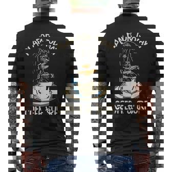 サーフィン スケルトン アパレル コーヒー サーフアパレル ハワイアンu メンズTシャツ バックプリント - Kawaiitshirt