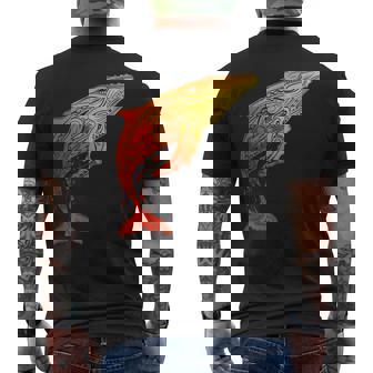 ザトウクジラ ネイティブ ハワイアン ハワイアン トライバル メンズTシャツ バックプリント - Kawaiitshirt