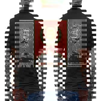 スターリンsovi8ヴィンテージプロパガンダに従い、働きます。 メンズTシャツ バックプリント - Kawaiitshirt