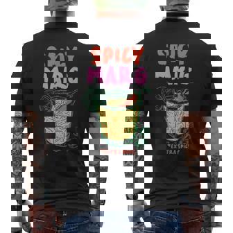 スパイシーマーグ エクストラスパイシーマルガリータカクテル メンズTシャツ バックプリント - Kawaiitshirt