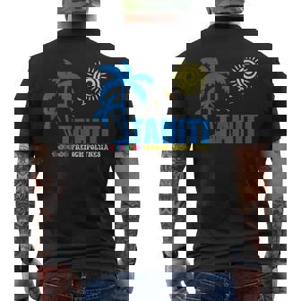 タヒチ フランス領ポリネシア お土産 タヒチ メンズTシャツ バックプリント - Kawaiitshirt
