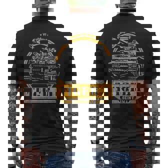 ティーガーi戦車 メンズTシャツ バックプリント - Kawaiitshirt