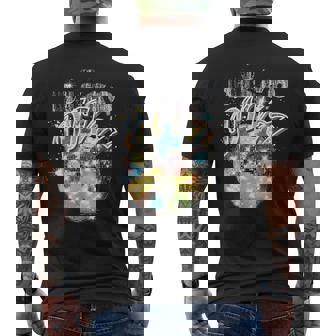 ディスコボール ディスコ ディーバ クイーン 70年代 レトロ ヴィンテージ ダンス メンズTシャツ バックプリント - Kawaiitshirt