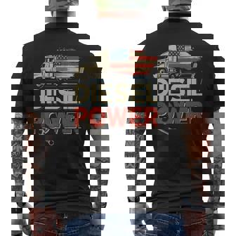 ディーゼルパワーシャツ ディーゼルトラックアクセサリー ディーゼル整備士 長袖tシャツ メンズTシャツ バックプリント - Kawaiitshirt