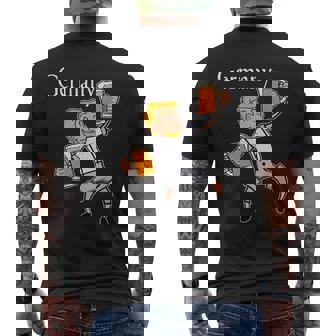 ドイツのお土産 ドイツビール メンズTシャツ バックプリント - Kawaiitshirt