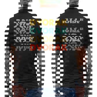 ドヴォルザーク名 メンズTシャツ バックプリント - Kawaiitshirt