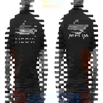 ナマズ シャツ ニャーファニー ナマズ フィッシング フィッシャーマン メンズTシャツ バックプリント - Kawaiitshirt