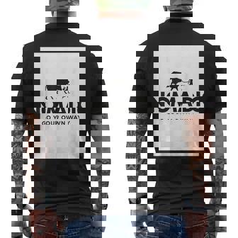 ノーマディック メンズTシャツ バックプリント - Kawaiitshirt