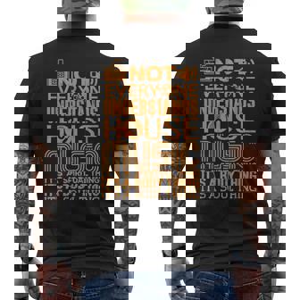 ハウスミュージック愛好家シャツ誰もがハウスミュージックを理解しているわけではない メンズTシャツ バックプリント - Kawaiitshirt