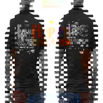 ハッピーハロウィンコスチューム かわいいパンプキン魔女 怖い秋 キッズ メンズTシャツ バックプリント - Kawaiitshirt