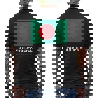 バングラデシュ バングラデシュ国旗 長袖tシャツ メンズTシャツ バックプリント - Kawaiitshirt