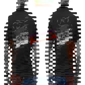 ビーチ ミックステープ ハワイアン アロハ パーム サンセット 80年代 メンズTシャツ バックプリント - Kawaiitshirt