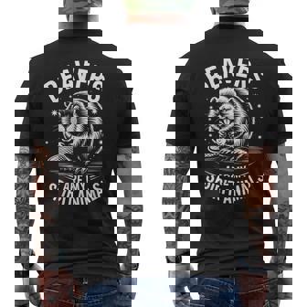 ビーバーズ スピリットアニマルズ おもしろビーバー メンズTシャツ バックプリント - Kawaiitshirt