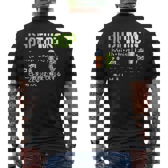 ビール 酒 面白いtシャツ Hoptimist 英語 辞書 飲み おもしろ 飲み会 酒好き メンズ ネタ 服 メンズTシャツ バックプリント - Kawaiitshirt