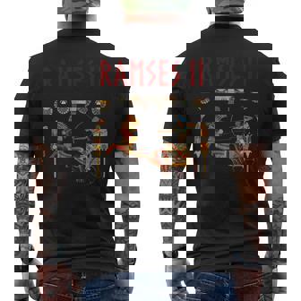 ファラオ・ラムセス2世 戦車 古代エジプト メンズTシャツ バックプリント - Kawaiitshirt