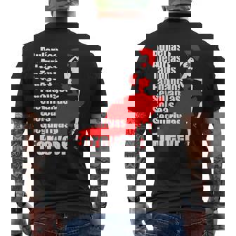 フラメンコダンススタイルパロス メンズTシャツ バックプリント - Kawaiitshirt