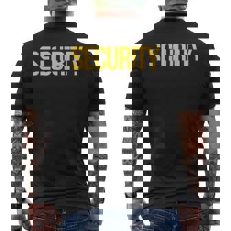 フロントセキュリティバックにセキュリティガード。 メンズTシャツ バックプリント - Kawaiitshirt