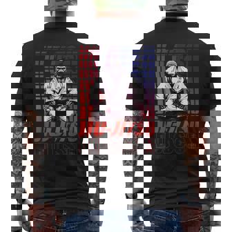 ブラジリアン柔術ゴリラ Bjj ブラジリアン柔術グラップリング メンズTシャツ バックプリント - Kawaiitshirt