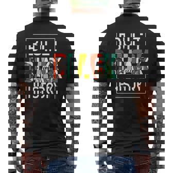 ブラックヒストリーのブラックヒストリー月間 メンズTシャツ バックプリント - Kawaiitshirt