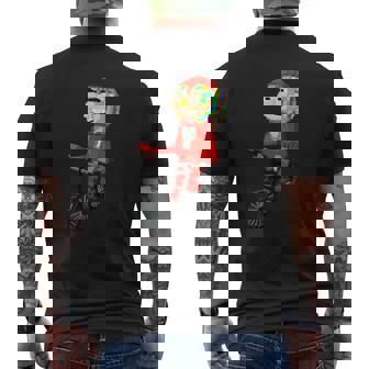 ブレインロットシークレットレア10億個を盗む メンズTシャツ バックプリント - Kawaiitshirt